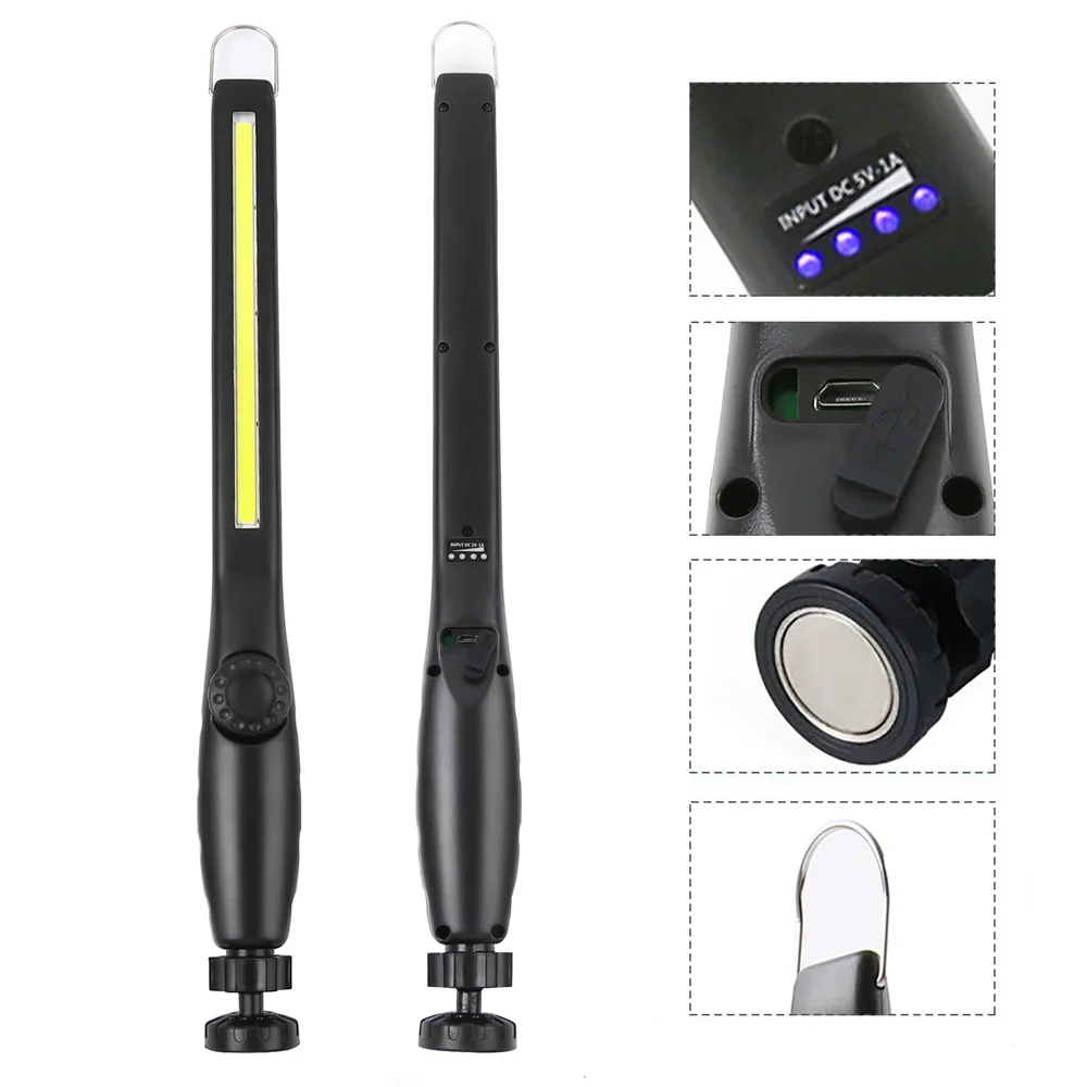 1PC Cob Led Flashli…