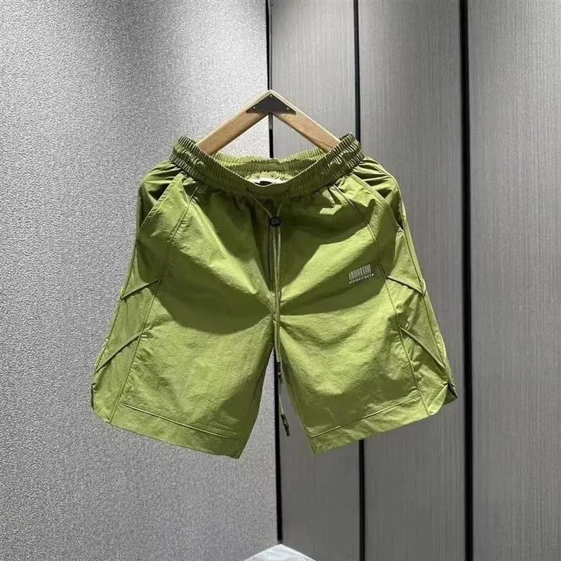 

Мужские летние шорты: повседневные, спортивные, пляжные, свободные, дышащие, быстросохнущие, модные, трендовые, из полиэфирного волокна