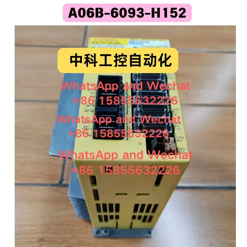 

Б/у драйвер A06B-6093-H152, функциональный тест, ОК, быстрая доставка