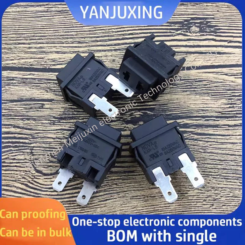 KAN-L6 lockable switch with 2 pins for self-locking button of water heater vacuum cleaner electric cooker and power switch