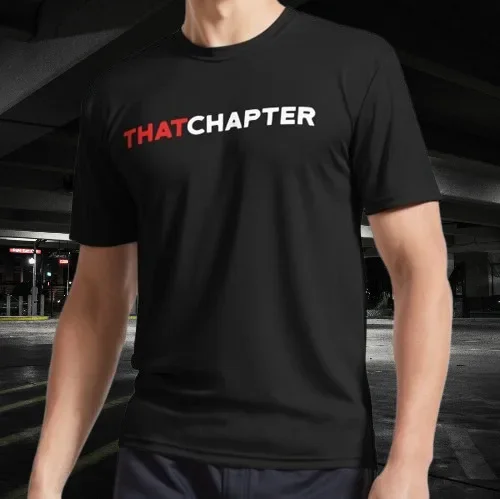 New That Chapter Merch That Chapter Logo T-Shirt American Tee Funny Size S-5xl