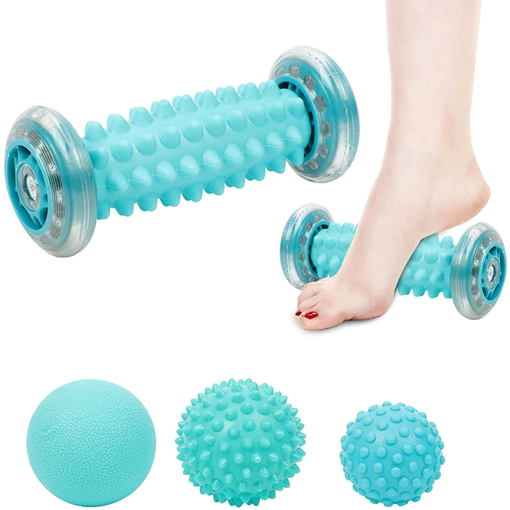 Foot Massage Roller, Plantar Fasciitis, Heel Spur, Sore Muscles, Trigger Point, Foot Arch Pain Relief;Deep Trigger Point Therapy