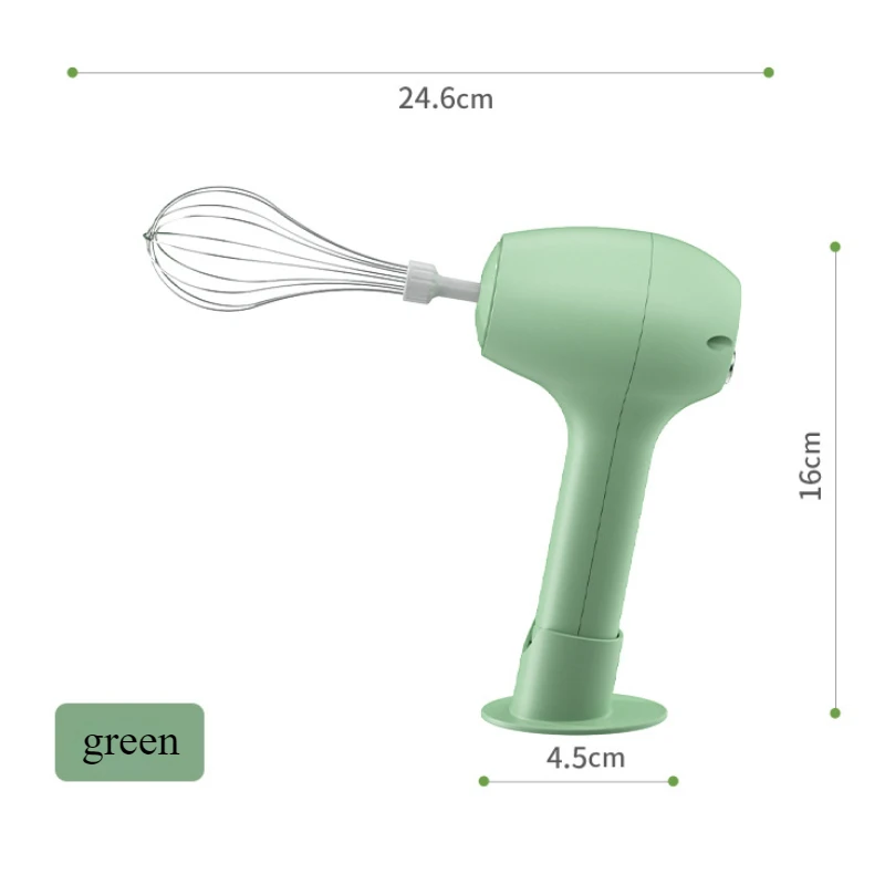 Wireless & Portable Electric Mixer: Your Automatic Dough, Egg & Cream Whipper for Baking - A Kitchen Must-Have!