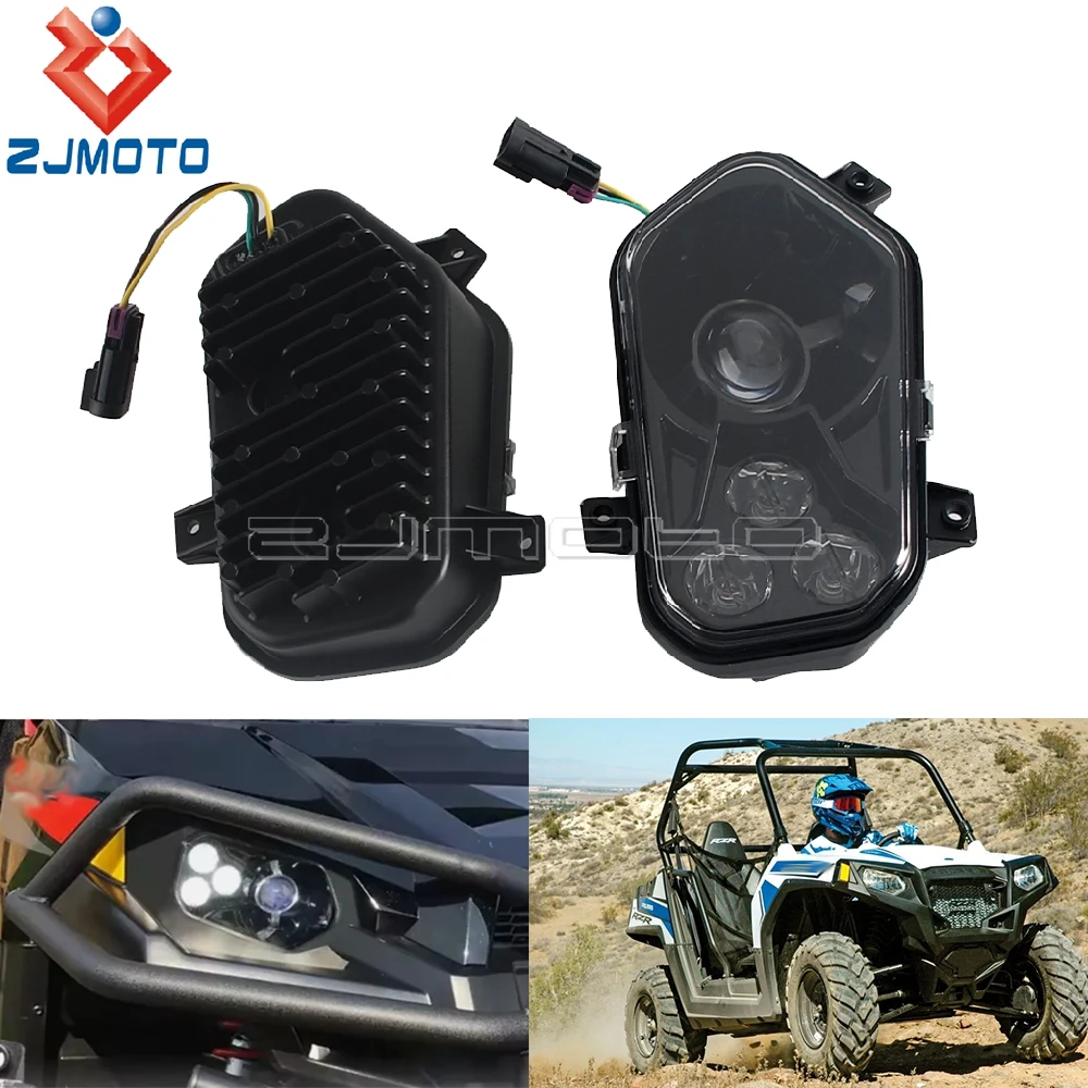 

For Polaris Sportsman 1000 850 High Lifter 850 800 570 550 500 450 400 RZR 570 800 900 ATV Led Headlight Front Headlamp Lights