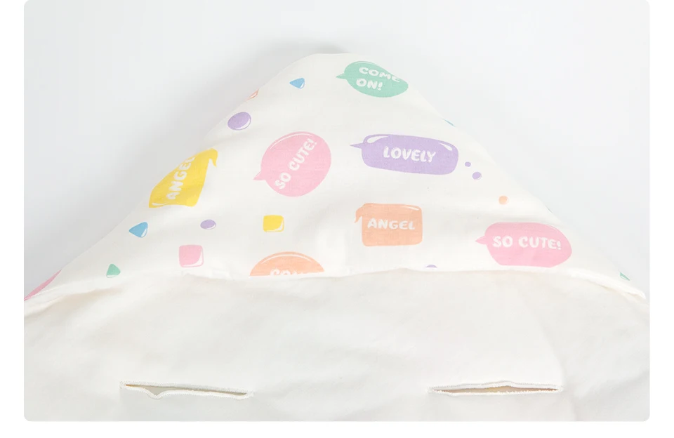Baby-Wickeldecke für Neugeborene mit Winddichter Kapuze für Kindersitz Herbst Warme Umhüllung für Entlassung 0-6 Monate – Detail 23