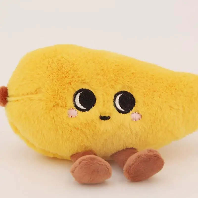 Jellecat Fun Fruit Series Doll Stuffed Bitter Gourd Plush Toy Handmade Doll Cartoon Anime Cute Children's Birthday Gift Doll