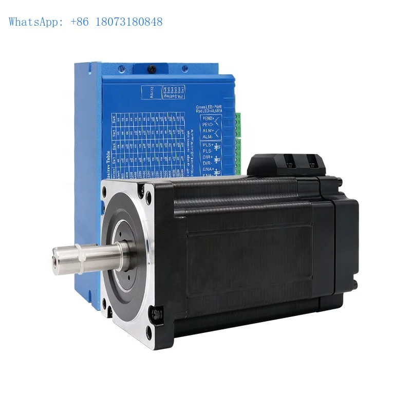 86J18118EC-1000-LS+2HSS86H Closed loop stepper motor nema 34 for cnc router