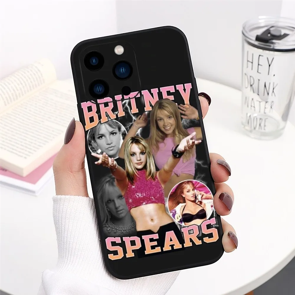 Britney Spears Singer Phone Case For iPhone 13 14 15 11 12 Mini Pro Max Transparent Shell