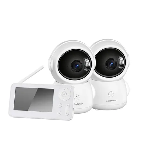 Y3-US Fast Shipping WIFI Baby Monitor 1080p Video Screen Home Security Cloudedge GClink APP Surveillance Camera
