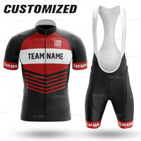 2022 Customize Summer Unisex Cycling Jersey Set Breathable Mountain Bike Rally Team Uniform Racing Bike Jersey Cycling Clothing