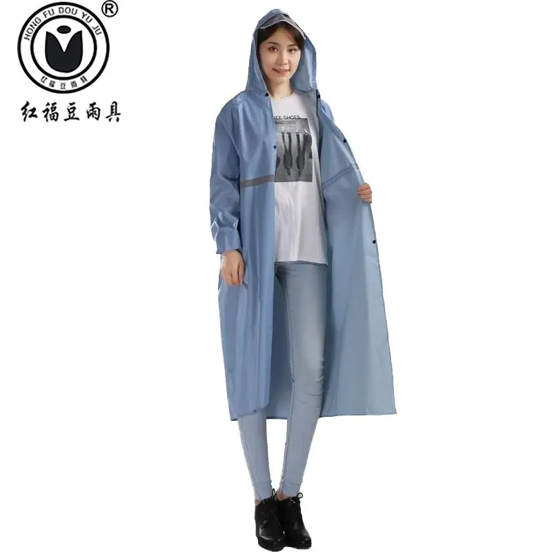 Nuevo Traje de doble capa a prueba de lluvia, impermeable para vehículo eléctrico a la moda para mujer