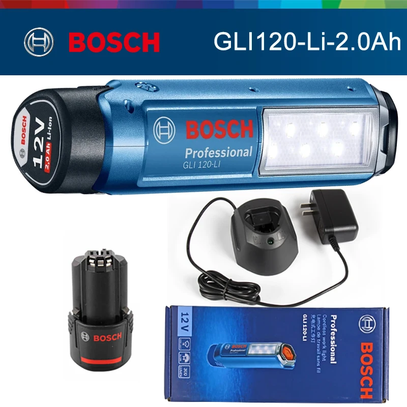 مصدر إضاءة موثوق: مراجعة Bosch GLI 120-LI بطارية ليثيوم مدمجة بـ 6 مصابيح LED