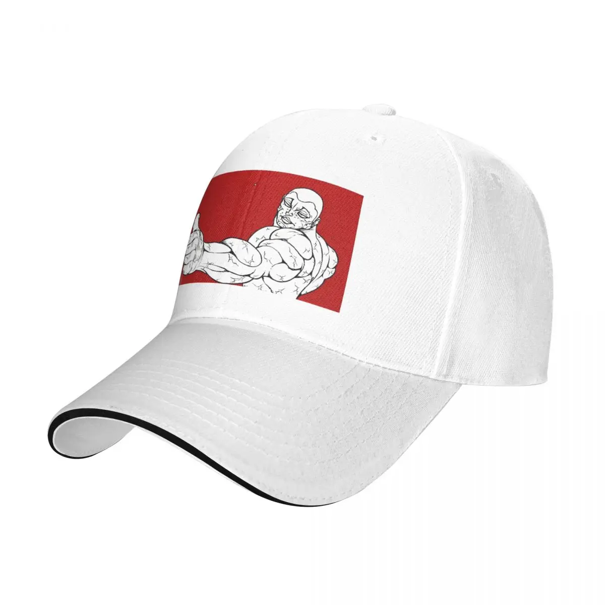 Baki The Grappler Jack Hanma Pointing At You Baseball Caps Hip Hop Anime Sandwich Cap Men Women Breathable Dad Hat Outdoor