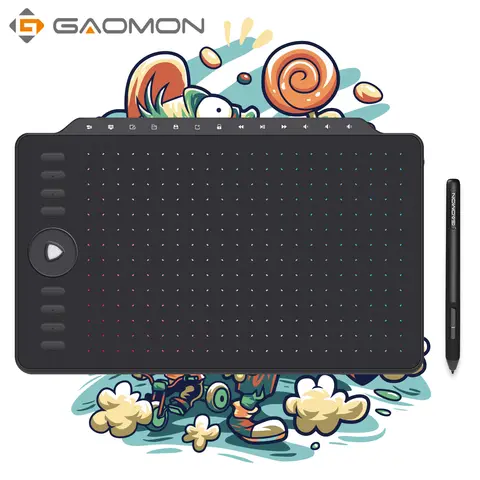 12-Inch Drawing Tablet with 8192 Levels and Keys GAOMON