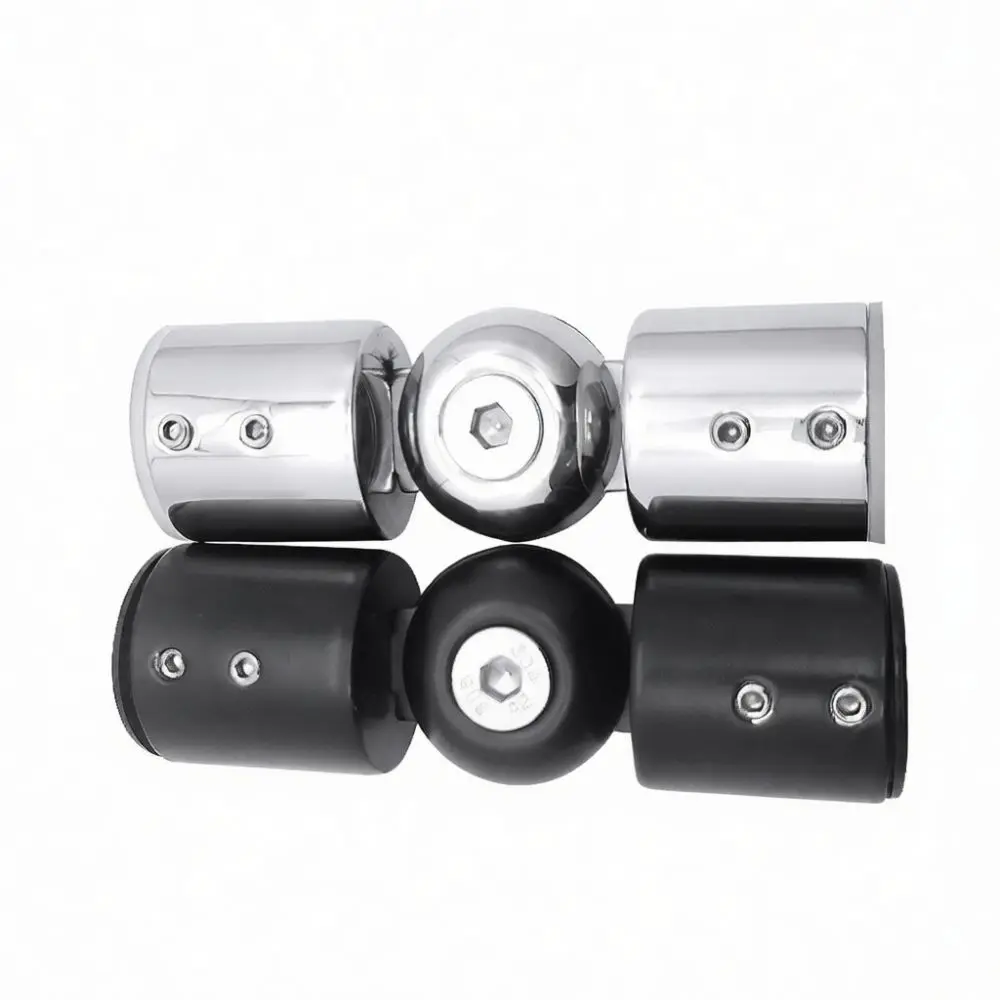 Efficient Shower Room Pipe Connector 304 Stainless Steel 19mm 25mm Round Fitting Bathroom Hardware Partition Clamp
