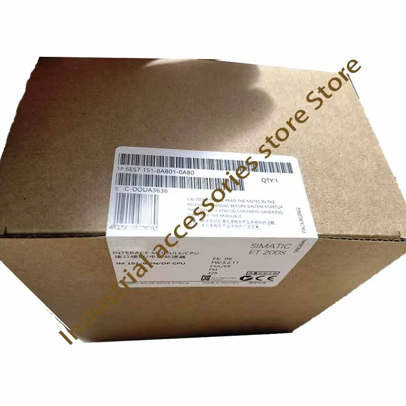 

New Original 6ES7151-8AB01-0AB0 6ES71518AB010AB0 One Year Warranty Warehouse Spot Fast Delivery