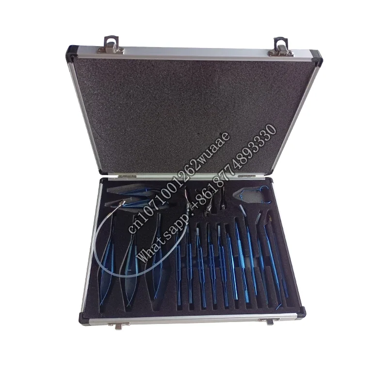 Intraocular Human Lens Surgery Cataract Microsurgical Set Ophthalmic Surgical Kit