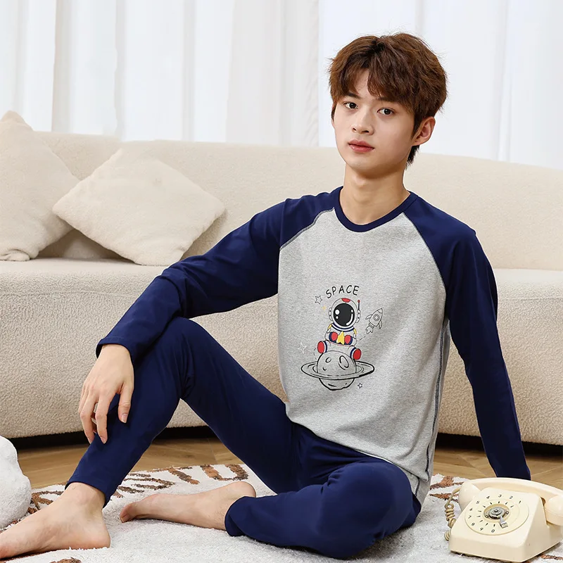 

Youth Lycra Cotton Sweater, Men's and Women's Warm Underwear Set, Autumn Clothes, Autumn Pants, Home Clothes