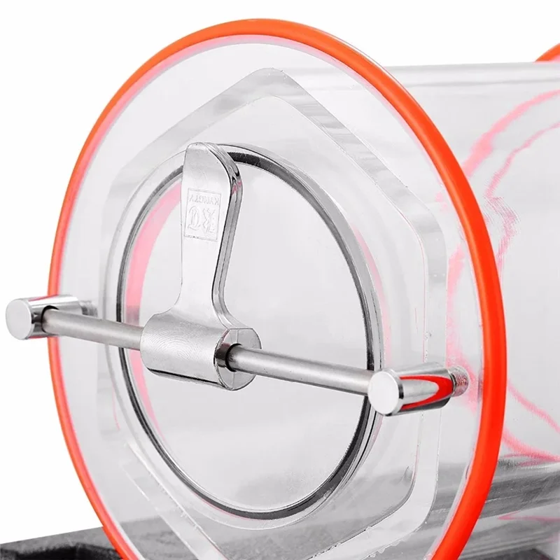 آلة تلميع الطبل A95I-KT6808 للعملات القديمة، لتنظيف طحن المجوهرات والذهب والفضة والجوز #5