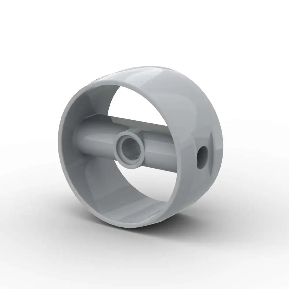 

MOC 10 шт. часть кирпича 41531 цилиндр 4x4x1 набор строительных блоков 2/3 с отверстиями для штифтов, развивающая игрушка с частицами, подарок на день рождения для ребенка