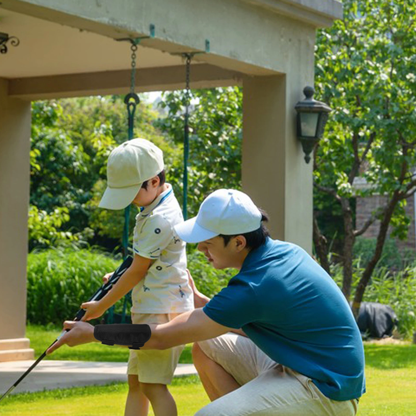 

Golf Training Wrist Aid Adjustable Golf Wrist Hinge Trainer Swing Exercise Corrector Brace Band for Beginner Golfers