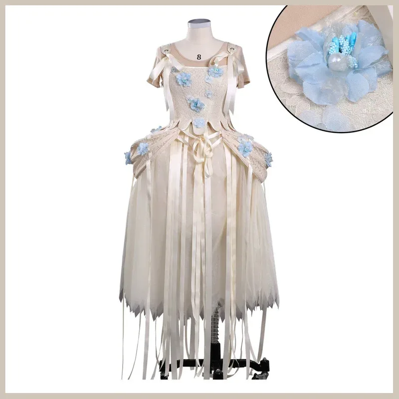 Фильм Среда 2 Энид Синклер Косплей Костюм Белое свадебное платье Вечерняя юбка Женские сексуальные маскарадные карнавальные костюмы; 3 В, 6, ч; Фильм Среда 2 Энид Синклер Косплей Костюм Белое свадебное платье Вечерняя юбка Женские сексуальные маскарадные карнавальные костюмы; 3 В, 6, ч;