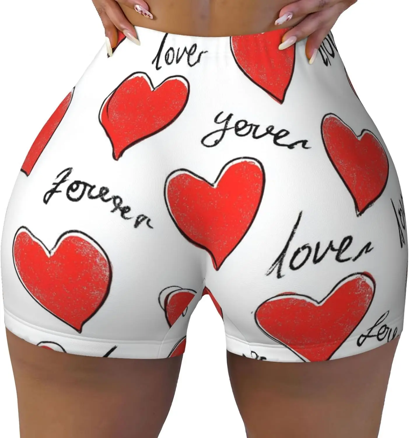 

Шорты для тренировок для женщин, женские спортивные шорты с контролем живота, эластичные байкерские шорты, компрессионные женские шорты