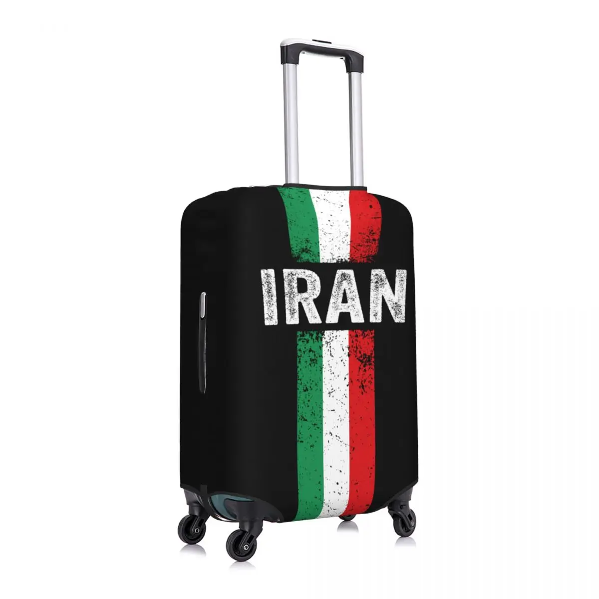 مخصص إيران العلم غطاء الأمتعة حامي مضحك الإيراني الوطنية حقيبة سفر يغطي لمدة 18-32 بوصة #2