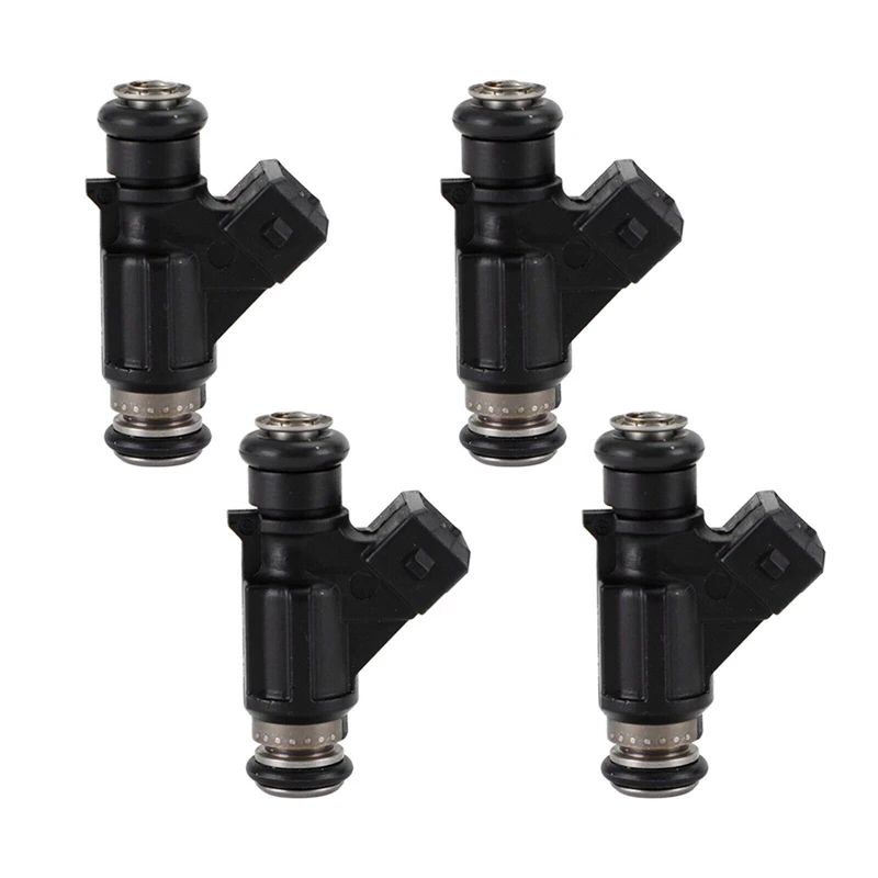 4PCS New Fuel Injector For Mercury Marine EFI 4 Stroke 30, 40, 50, 60 HP Engines 25342385 93345842 2002-2010