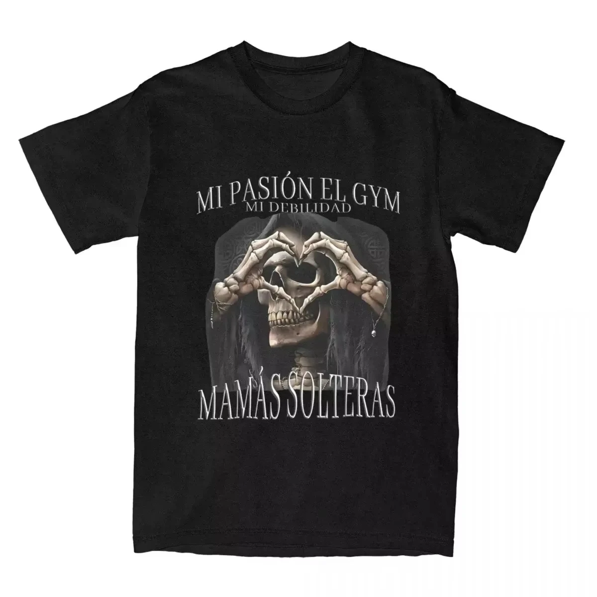 Camiseta de gimnasio Calacas Chidas para hombre, Todo Hai Por Las Senoras, camisetas de algodón de Hip Hop, ropa de calle de verano para mujer, camiseta Harajuku
