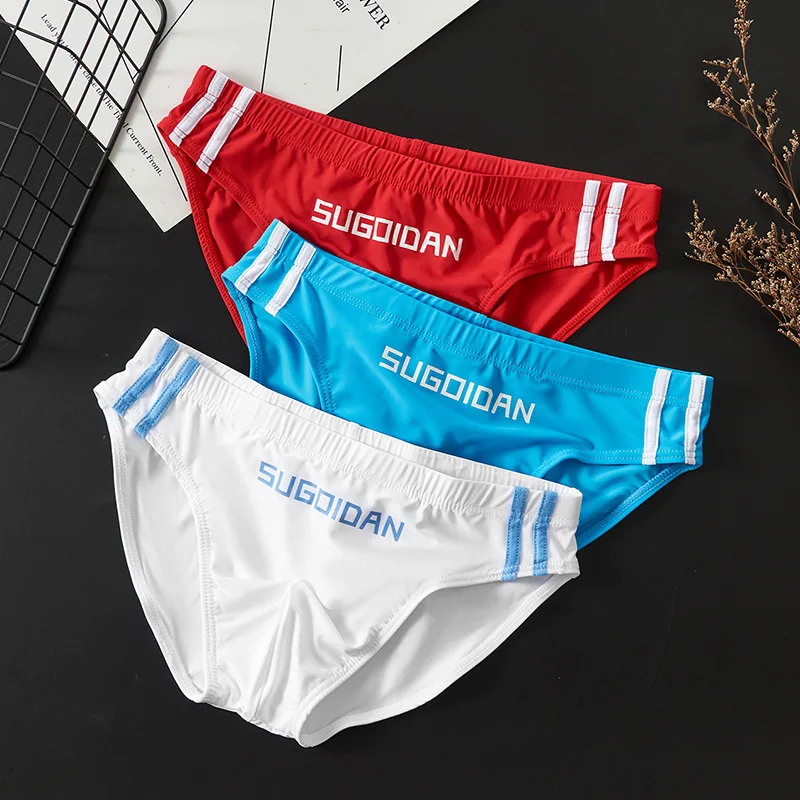 Low Rise Swimsuits Sexy Men Swimwear Bikini Swim Briefs Underpants  Beach Pool Party Sunbathing Underwear Surfing Bathing Suit