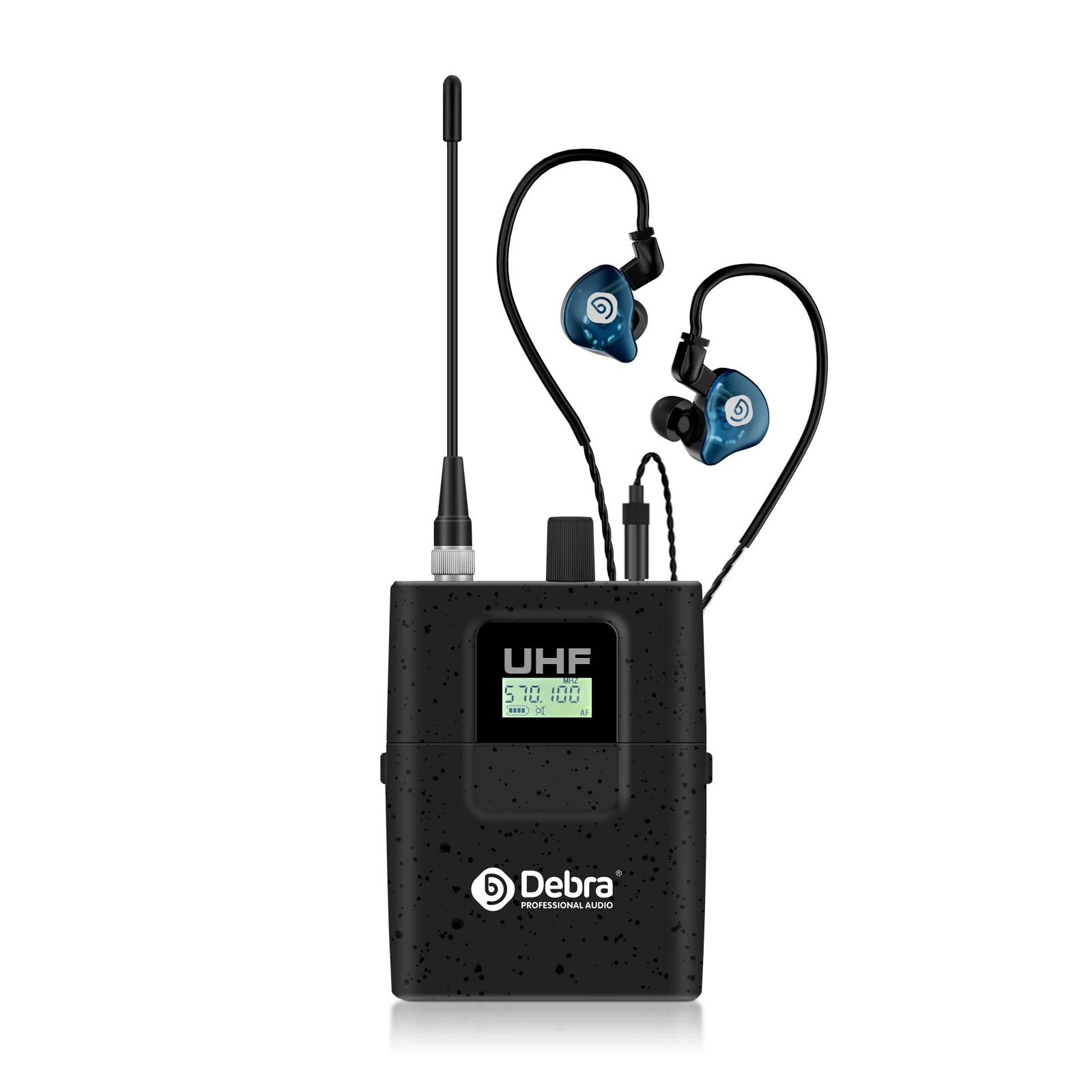 Debra ER-404 Professionelles Kabelloses In-Ear Monitoring System, Infrarot-Synchronisation, mit Mehreren Empfängern, für Bühneneinsatz – Detail 16