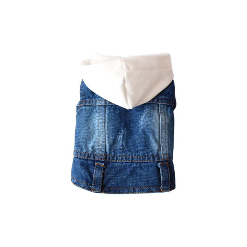 

Pet Vest Cute Clothes Dog Jumper Jackets for Small Dogs Hoodie Clothing Hoodies Denim