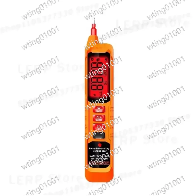 for Large LCD Digital Voltage Detector Pen Smart Induction Live Neutral Wire Circuit Breakpoint Finder Tool for Electrician