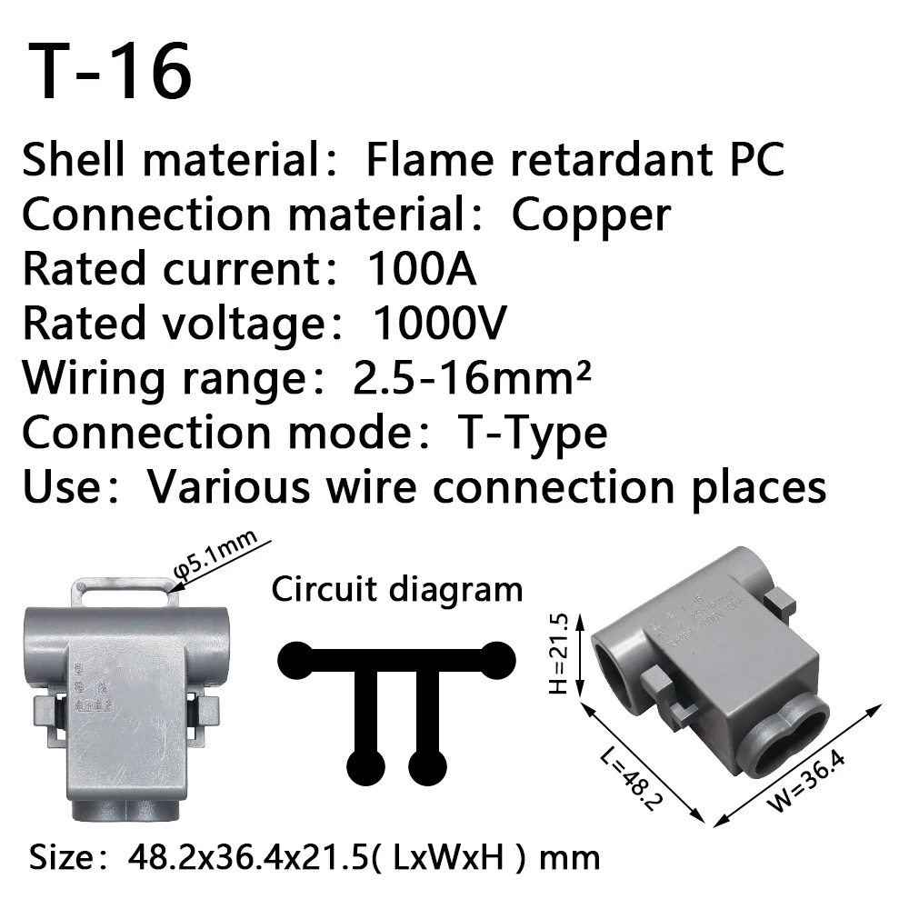 High Power Splitter Quick Wire Connector Terminal Block Electrical Cable Junction Box Connectors