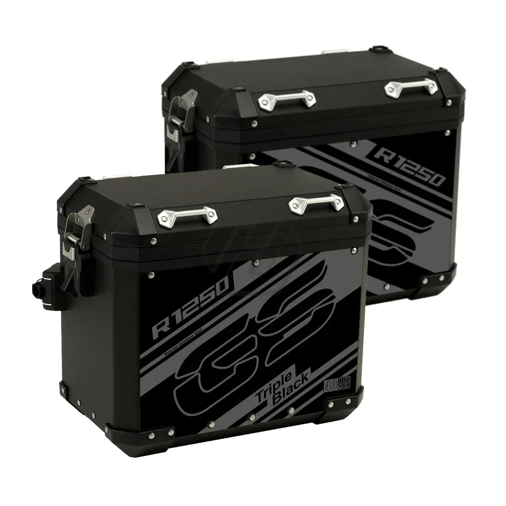 

For BMW 2004-2021 R1200GS R1250GS Adventure Aluminum Box Panniers 40 Year GS Sticker Motorcycle Decal