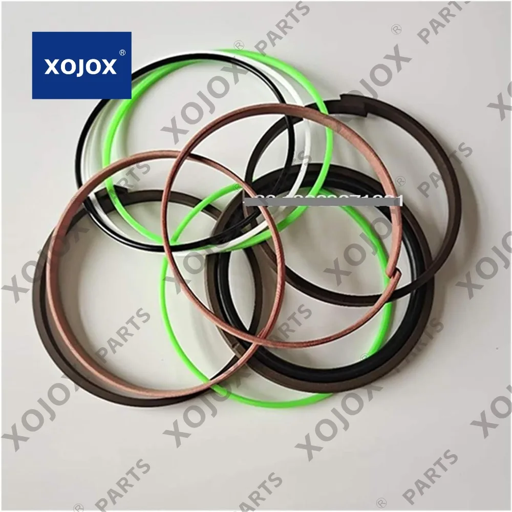 

XOJOX YN01V00175R300 Hydraulic Arm Seal Kit Oil Seals For Excavator SK200-8 Cylinder Repair Kit(Color:China Made)