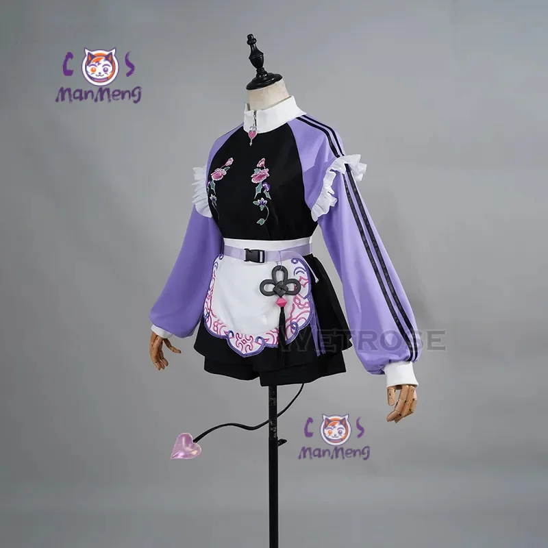 

Hololive JP Tokoyami Towa Amane Kanata Cosplay Costume 2025 New Women Sportswear Halloween Carnival Fashion Maid Dress Uniform