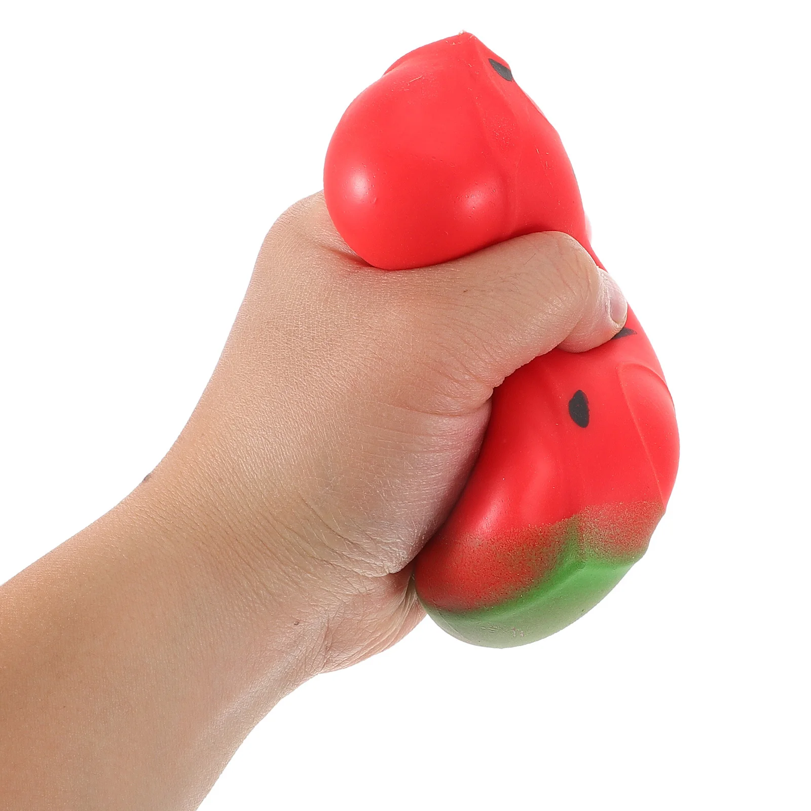 Realistische Watermeloen Squishy Stressbal Zachte Trage Rebound Zintuiglijke Fidget Speelbal Klas Partij Gunst voor Kinderen Volwassenen