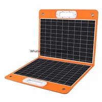 Outdoor portable 100W folding solar charger camping panel solar 100 watt portable foldable solar panel 12V for camping