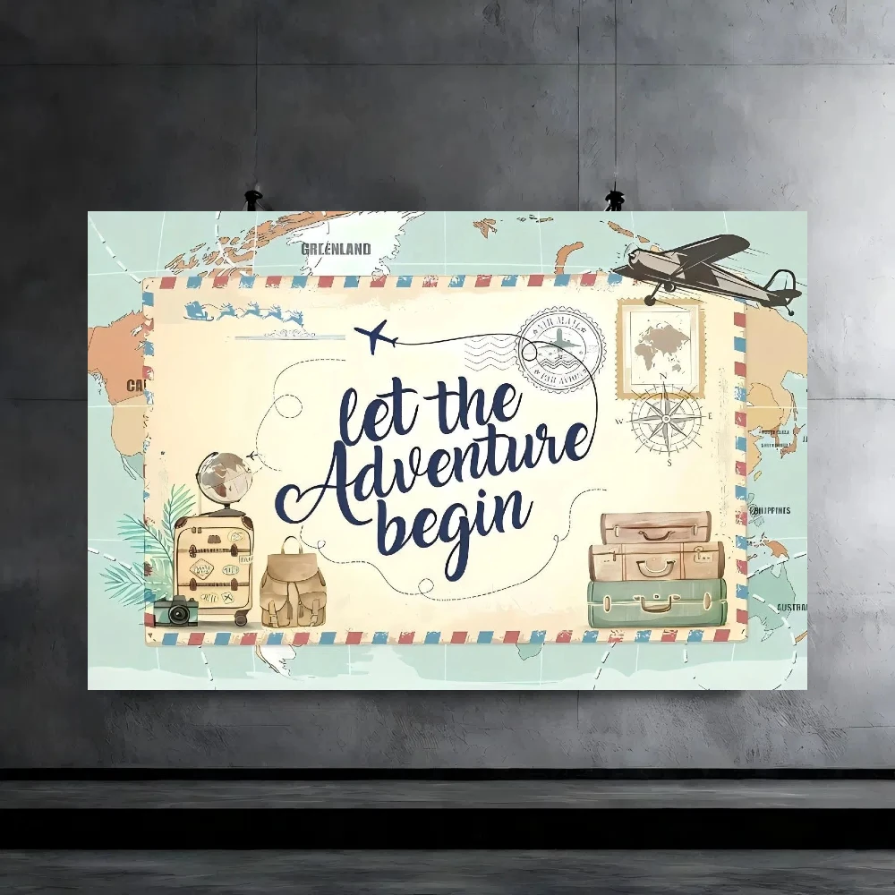 قطعة واحدة من مغامرات المبادئ - خلفيات بوليستر متعددة الاستخدامات للحفلات ذات طابع السفر وتصوير الصور، مع خرائط العالم والطائرة pa #6