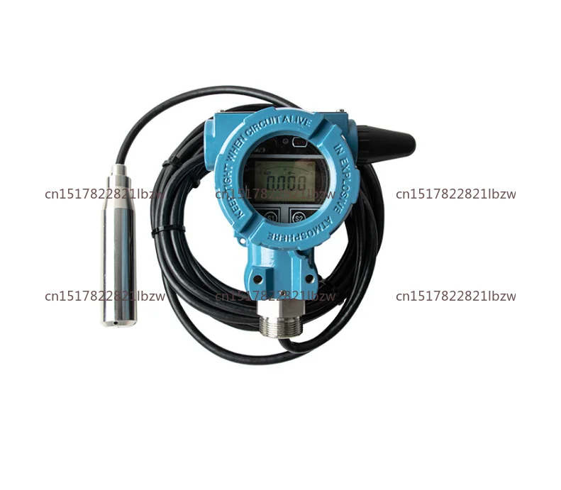 Wireless 4G Input Liquid Level Gauge Sensing Transmitter Hydrostatic Water Level Gauge Digital Display Fire Tank Pool