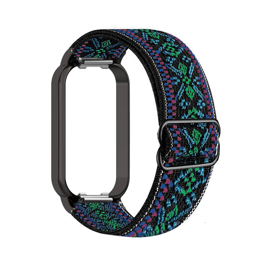 Cinturino di ricambio per Xiaomi Smart Band 8 Active Wristband bracciale in Nylon elastico per accessorio per cinturino SmartWatch attivo Mi Band 8