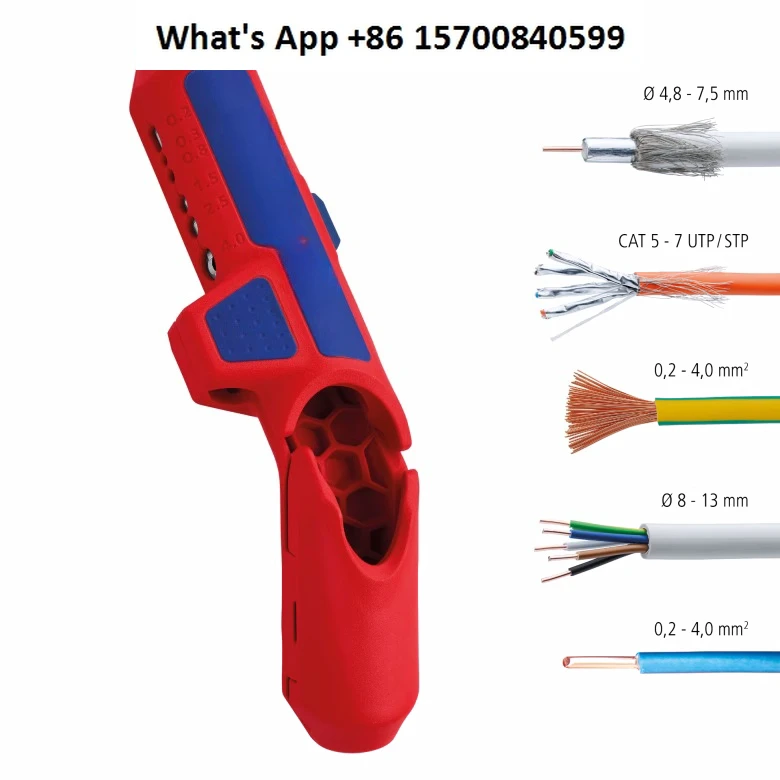 Descascador de fio cabo coaxial ferramenta de descascamento de fio alicate de descascar bainha de descascamento de fio