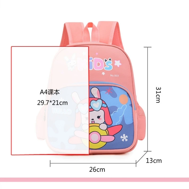 Cartoon Kindergarten School Bag Baby Girls Backpacks For Preschool Kids Satchel 2-6 Years Cute Book Schoolbag Mochila Escolar