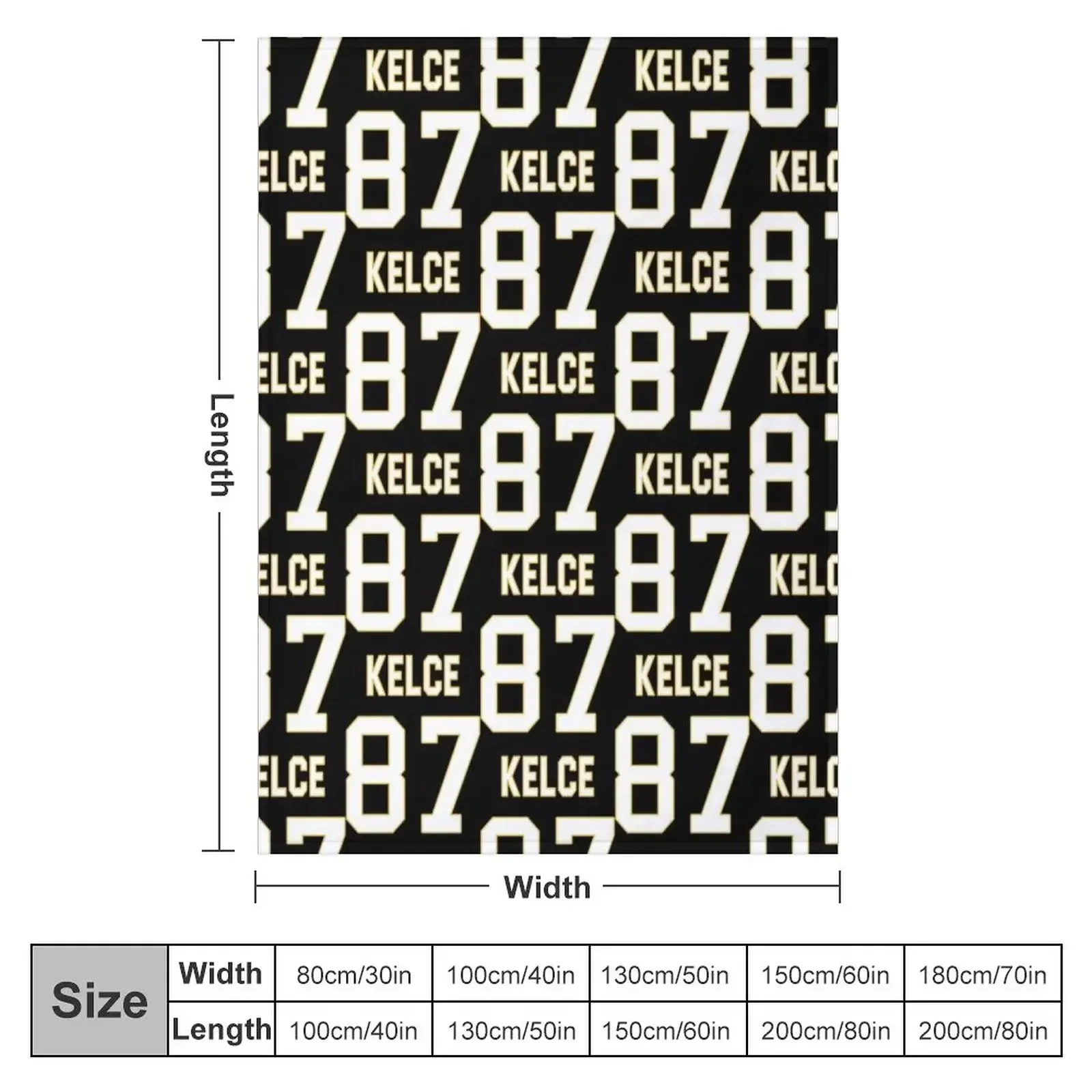 KELCE 87 Essential T-Shirt Throw Blanket Tourist for sofa warm winter Retros Blankets