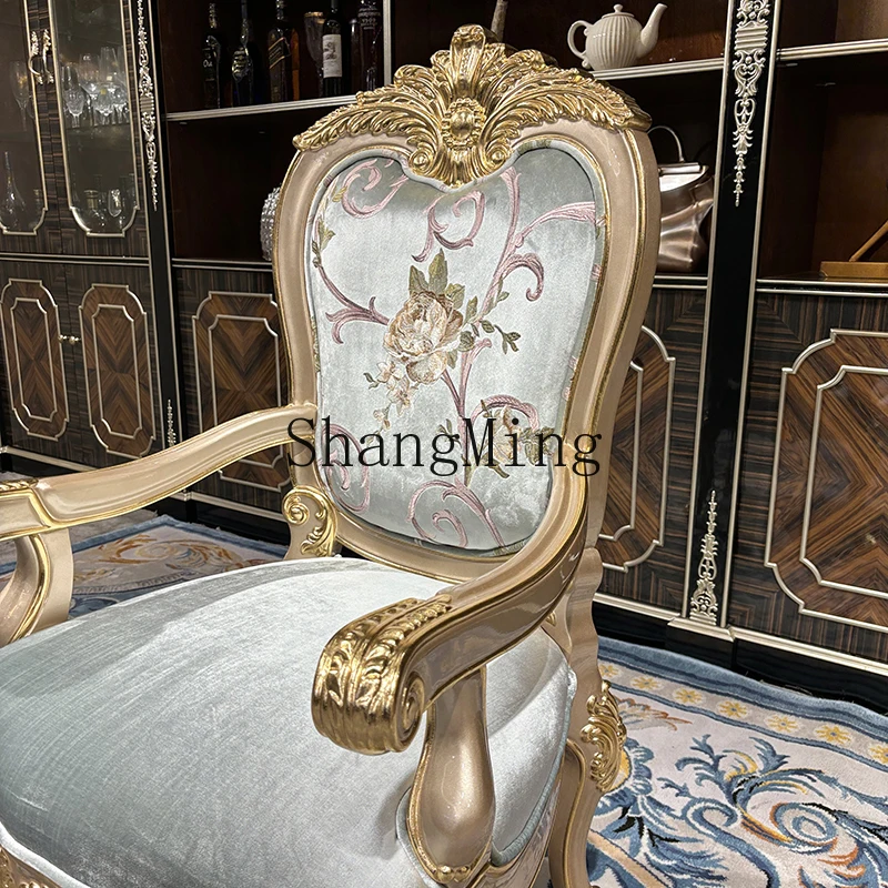 CL  embroidery luxury solid wo - Furniture Chairs For Office ulasan dan harga