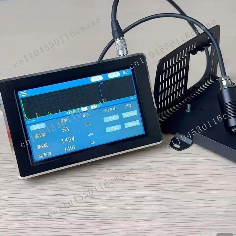 LS216 Multilayer Ultrasonic Thickness Gauge ,Accurate Measurement of up to Three Layers,including Coatings and Substrates