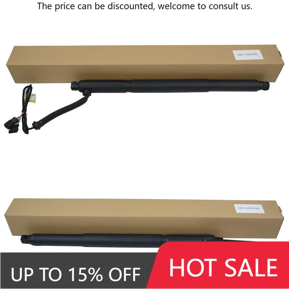 

Electric Rear Side Black Steel Tailgate Lift Supports Spring 51247332698 51247332697 With Power Opener For X6 E71 E7 BMW