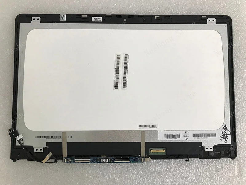 Imagem -03 - Original 14 Ips Ips Ips Lcd Tela de Toque Digitador Assembléia com Quadro N140hce-eba para hp Pavilion X360 14m-ba 14ba 14-ba Serie Novo